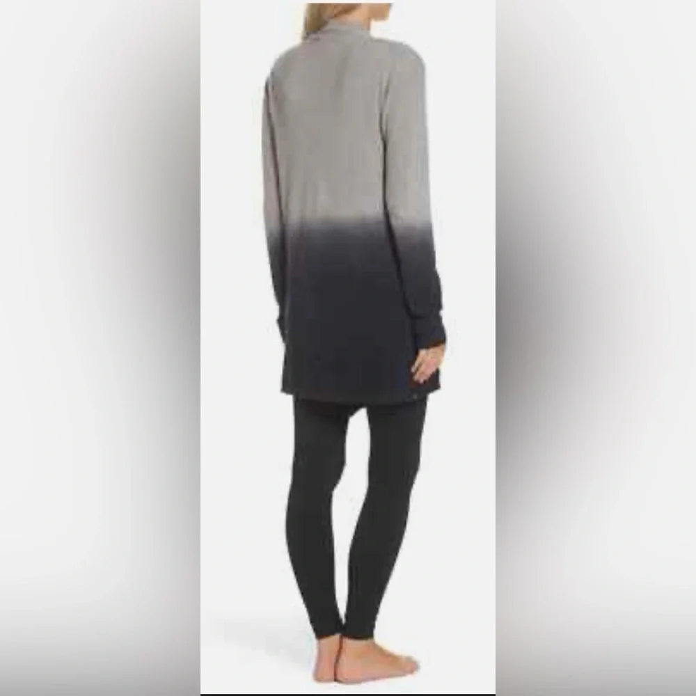 Barefoot Dreams CozyChic Lite Calypso Wrap cardigan in Ombre - Picture 2 of 6